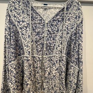Old Navy long sleeve blouse 2X